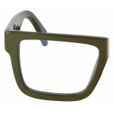 Off-White - Occhiali da Vista Style 25 - Verde Militare - Luxury - Off-White Eyewear