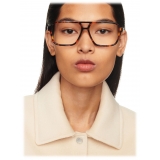 Off-White - Style 28 Optical Glasses - Havana Brown - Luxury - Off-White Eyewear