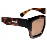 Jacquemus - Sunglasses - Les Lunettes Baci - Multi-Brown - Luxury - Jacquemus Eyewear