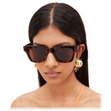 Jacquemus - Occhiali da Sole - Les Lunettes Nocio - Multi-Marrone - Luxury - Jacquemus Eyewear