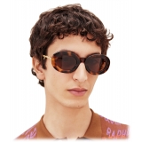 Jacquemus - Occhiali da Sole - Les Lunettes Pralu - Multi-Brown - Luxury - Jacquemus Eyewear