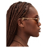 Jacquemus - Occhiali da Sole - Les Lunettes Pralu - Multi-Brown - Luxury - Jacquemus Eyewear