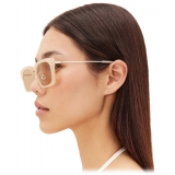 Jacquemus - Sunglasses - Les Lunettes Soli - Multi-Beige - Luxury - Jacquemus Eyewear