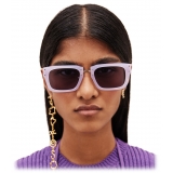 Jacquemus - Sunglasses - Les Lunettes Soli - Lilac - Luxury - Jacquemus Eyewear