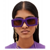 Jacquemus - Occhiali da Sole - Les Lunettes Tupi - Multi-Viola - Luxury - Jacquemus Eyewear