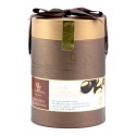 Vincente Delicacies - Classic Almond Cookies Covered With 70% Extra-Dark Chocolate - Cylindrical Box