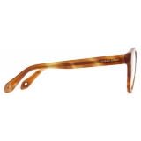 Giorgio Armani - Panto Glasses with Clip - Tortoiseshell Yellow - Sunglasses - Giorgio Armani Eyewear