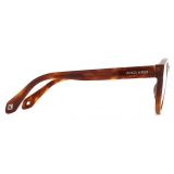Giorgio Armani - Panto Glasses with Clip - Tortoiseshell Brown - Sunglasses - Giorgio Armani Eyewear