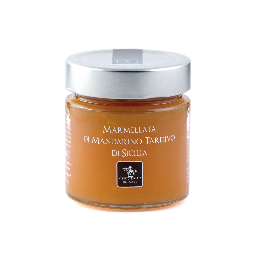 Vincente Delicacies - Marmellata di Mandarino Tardivo di Sicilia - Marmellate e Confetture Artigianali