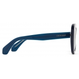 Giorgio Armani - Occhiali da Sole Donna Forma Ovale - Blu - Occhiali da Sole - Giorgio Armani Eyewear