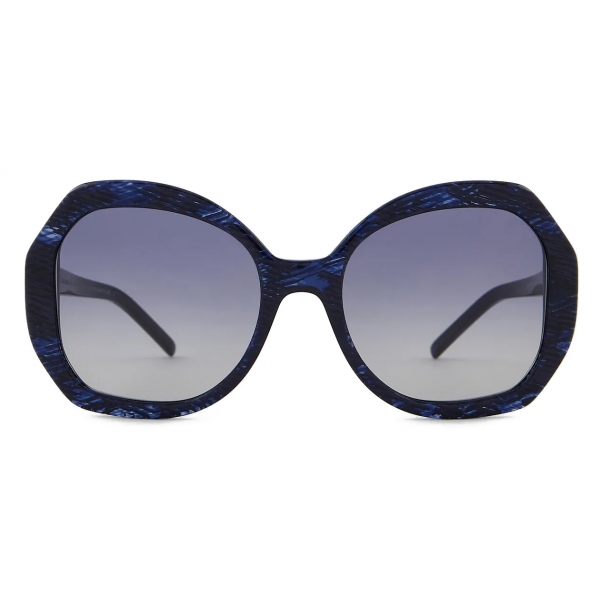 Giorgio Armani Women s Oversized Sunglasses Tortoiseshell Blue