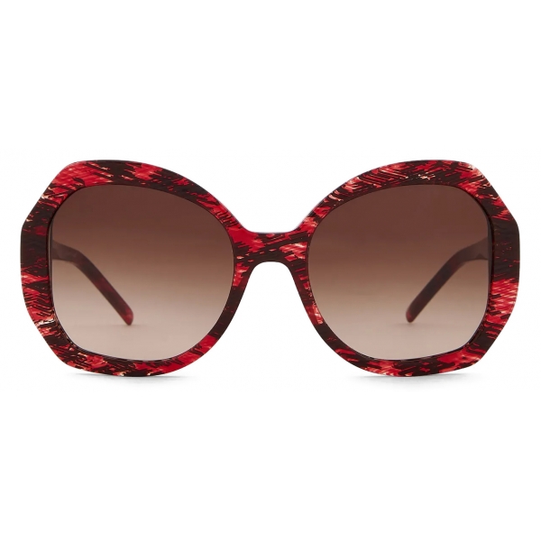 Giorgio Armani - Women’s Oversized Sunglasses - Tortoiseshell Red - Sunglasses - Giorgio Armani Eyewear