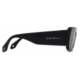 Giorgio Armani - Occhiali da Sole Donna Forma Rettangolare - Nero - Occhiali da Sole - Giorgio Armani Eyewear