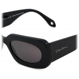 Giorgio Armani - Occhiali da Sole Donna Forma Rettangolare - Nero - Occhiali da Sole - Giorgio Armani Eyewear