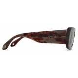 Giorgio Armani - Women’s Rectangular Sunglasses - Tortoiseshell Grey - Sunglasses - Giorgio Armani Eyewear