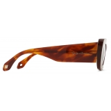 Giorgio Armani - Women’s Rectangular Sunglasses - Tortoiseshell Brown - Sunglasses - Giorgio Armani Eyewear