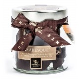 Vincente Delicacies - Scorzette di Arance Candite Ricoperte di Cioccolato Extra Fondente 70% - Arabesque - Frutta Candita