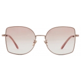 Giorgio Armani - Occhiali da Sole Donna Forma Squadrata - Rosa - Occhiali da Sole - Giorgio Armani Eyewear