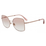 Giorgio Armani - Occhiali da Sole Donna Forma Squadrata - Rosa - Occhiali da Sole - Giorgio Armani Eyewear