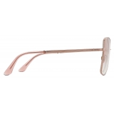 Giorgio Armani - Occhiali da Sole Donna Forma Squadrata - Rosa - Occhiali da Sole - Giorgio Armani Eyewear