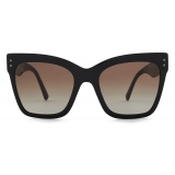 Giorgio Armani - Occhiali da Sole Donna Forma Squadrata - Nero - Occhiali da Sole - Giorgio Armani Eyewear