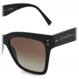 Giorgio Armani - Occhiali da Sole Donna Forma Squadrata - Nero - Occhiali da Sole - Giorgio Armani Eyewear