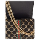 CapriNina - CapriGu - Fine Bag Handmade in Capri - Black - Handmade in Italy - Exclusive Luxury