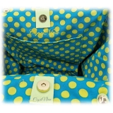 CapriNina - Le Charleston - Borsa Pregiata Relizzata a Mano a Capri - Verde - Handmade in Italy - Exclusive Luxury