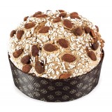 Vincente Delicacies - Panettone with Almonds, Raisin and Candied Orange - Mandorlo - Hand Wrapped Artisan