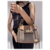 CapriNina - Capriccio - Fine Bag Handmade in Capri - Beige - Handmade in Italy - Exclusive Luxury