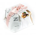 Vincente Delicacies - Panettone with Sicilian Pistachio, Peach and Chocolate - Printemps - Hand Wrapped Artisan