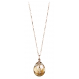 Tsars Collection - Collana in Oro Madreperla 154 - Handmade in Swiss - Luxury Exclusive Collection