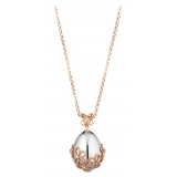 Tsars Collection - Elizaveta 05 Necklace in Gold and Diamonds - Handmade in Swiss - Luxury Exclusive Collection