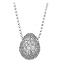 Tsars Collection - White 9nine Silver Necklace - Handmade in Swiss - Luxury Exclusive Collection