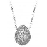 Tsars Collection - White 9nine Silver Necklace - Handmade in Swiss - Luxury Exclusive Collection