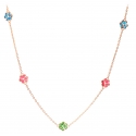 Tsars Collection - Tamara Romantic Garden Necklace 60 cm - Handmade in Swiss - Luxury Exclusive Collection