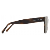 Giorgio Armani - Unisex Square Sunglasses - Striped Brown - Sunglasses - Giorgio Armani Eyewear