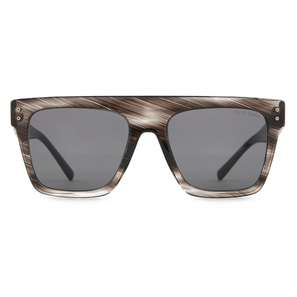 Giorgio Armani - Unisex Square Sunglasses - Green - Sunglasses - Giorgio Armani Eyewear