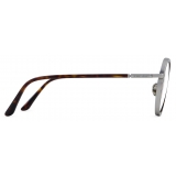 Giorgio Armani - Men’s Panto Sunglasses - Silver - Sunglasses - Giorgio Armani Eyewear