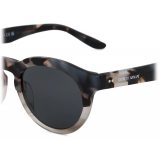 Giorgio Armani - Occhiali da Sole Uomo Forma Phantos - Nero Lucido Marrone Rigato - Occhiali da Sole - Giorgio Armani Eyewear