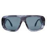 Giorgio Armani - Men’s Irregular-Shaped Sunglasses - Tortoiseshell Grey - Sunglasses - Giorgio Armani Eyewear