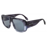 Giorgio Armani - Men’s Irregular-Shaped Sunglasses - Tortoiseshell Grey - Sunglasses - Giorgio Armani Eyewear