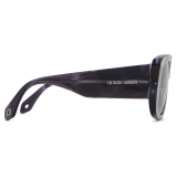 Giorgio Armani - Men’s Irregular-Shaped Sunglasses - Tortoiseshell Grey - Sunglasses - Giorgio Armani Eyewear