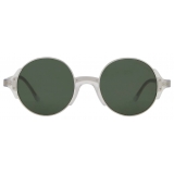 Giorgio Armani - Men’s Panto Sunglasses - Transparent Green - Sunglasses - Giorgio Armani Eyewear