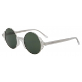 Giorgio Armani - Men’s Panto Sunglasses - Transparent Green - Sunglasses - Giorgio Armani Eyewear