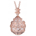 Tsars Collection - Alexandra Guilloche Necklace - Handmade in Swiss - Luxury Exclusive Collection