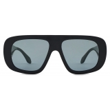 Giorgio Armani - Men’s Irregular-Shaped Sunglasses - Black Smoke - Sunglasses - Giorgio Armani Eyewear