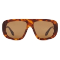 Giorgio Armani - Men’s Irregular-Shaped Sunglasses - Tortoiseshell Brown - Sunglasses - Giorgio Armani Eyewear