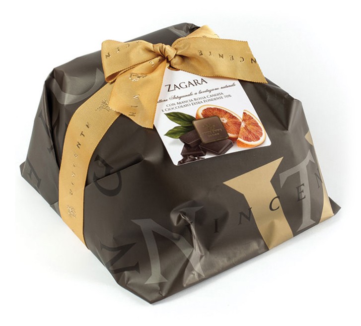 Vincente Delicacies Panettone Ricoperto di Cioccolato Fondente