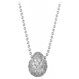 Tsars Collection - White 9nine Silver Necklace - Handmade in Swiss - Luxury Exclusive Collection